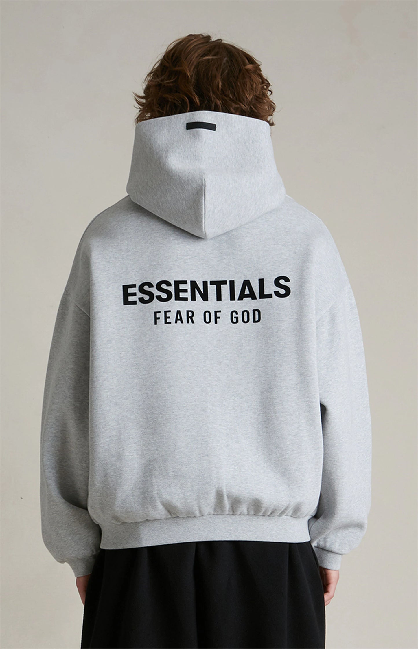 FEAR OF GOD ESSENTIALS FLEECE HOODIE II 'LIGHT HEATHER GREY' (2024)