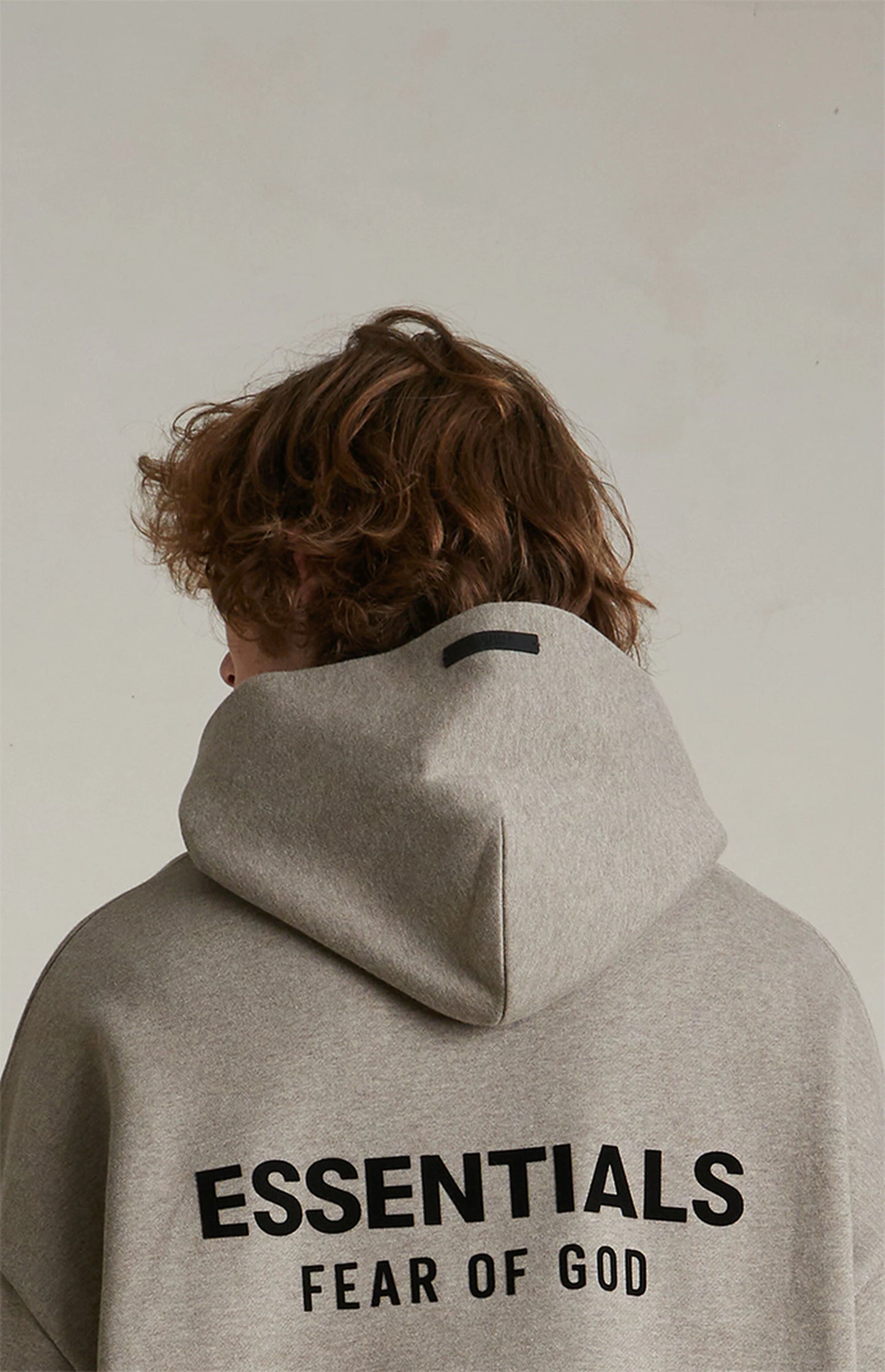 FEAR OF GOD ESSENTIALS FLEECE HOODIE II 'HEATHER GREY' (2024)