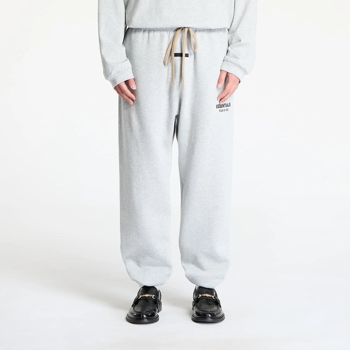 FEAR OF GOD ESSENTIALS FLEECE SWEATPANTS II 'LIGHT HEATHER GREY' (2024)