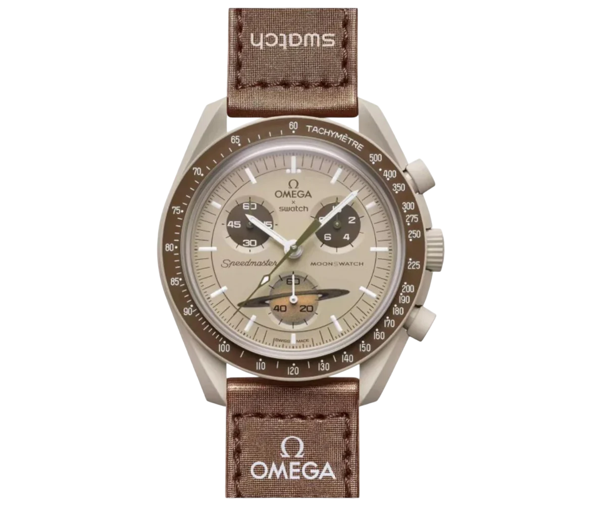 SWATCH X OMEGA BIOCERAMIC MOONSWATCH 'MISSION TO SATURN'