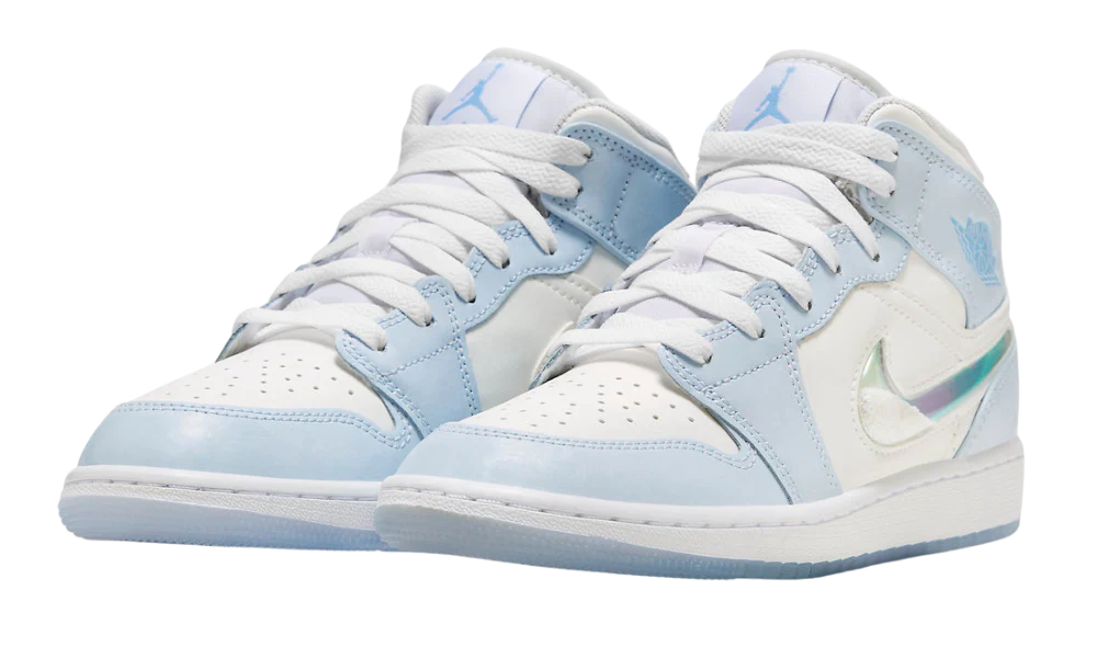 AIR JORDAN 1 MID SE 'GLITTER SWOOSH'