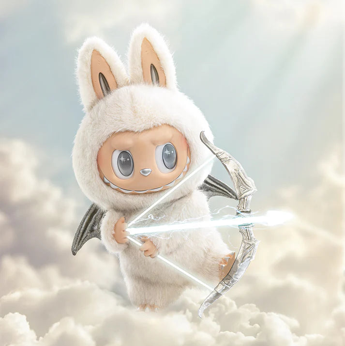 POP MART THE MONSTERS LABUBU ZIMOMO 'ANGLE IN CLOUDS VINYL DOLL' (58CM)
