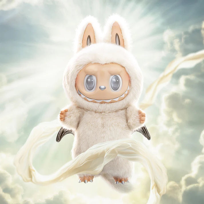 POP MART THE MONSTERS LABUBU ZIMOMO 'ANGLE IN CLOUDS VINYL DOLL' (58CM)