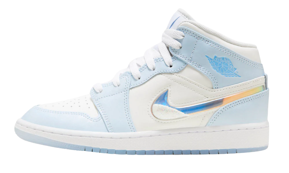 AIR JORDAN 1 MID SE 'GLITTER SWOOSH'