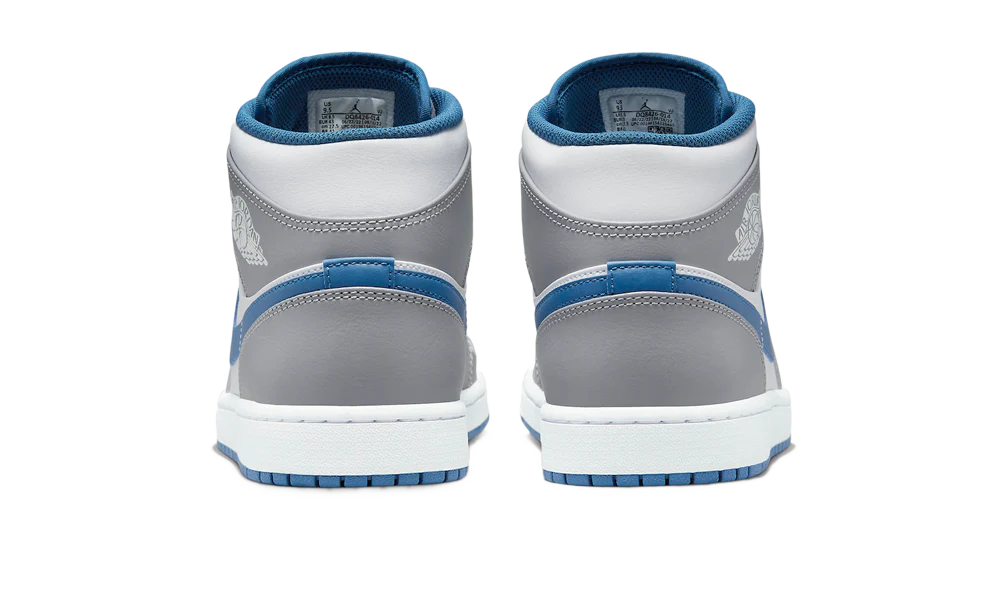 AIR JORDAN 1 MID 'TRUE BLUE'