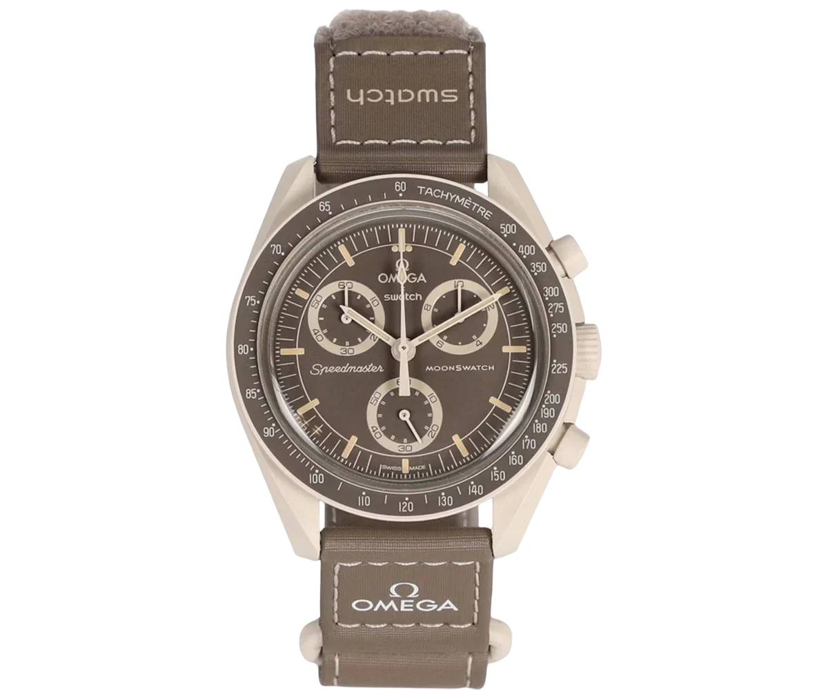 SWATCH X OMEGA BIOCERAMIC MOONSWATCH 'MISSION TO EARTH DESERT'