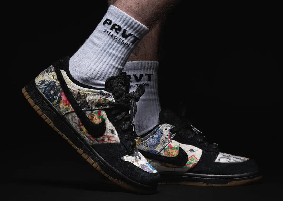 NIKE SB DUNK LOW SUPREME 'RAMMELLZEE'