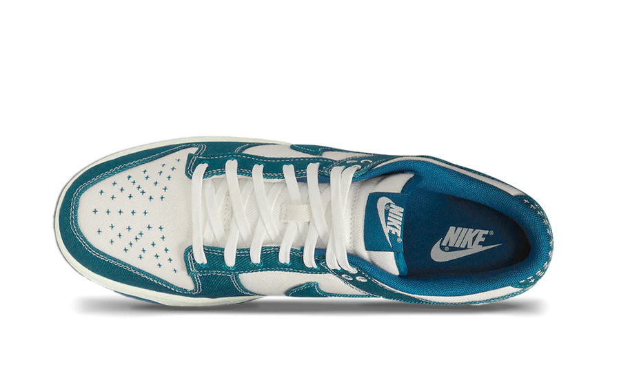 NIKE DUNK LOW 'INDUSTRIAL BLUE SASHIKO'