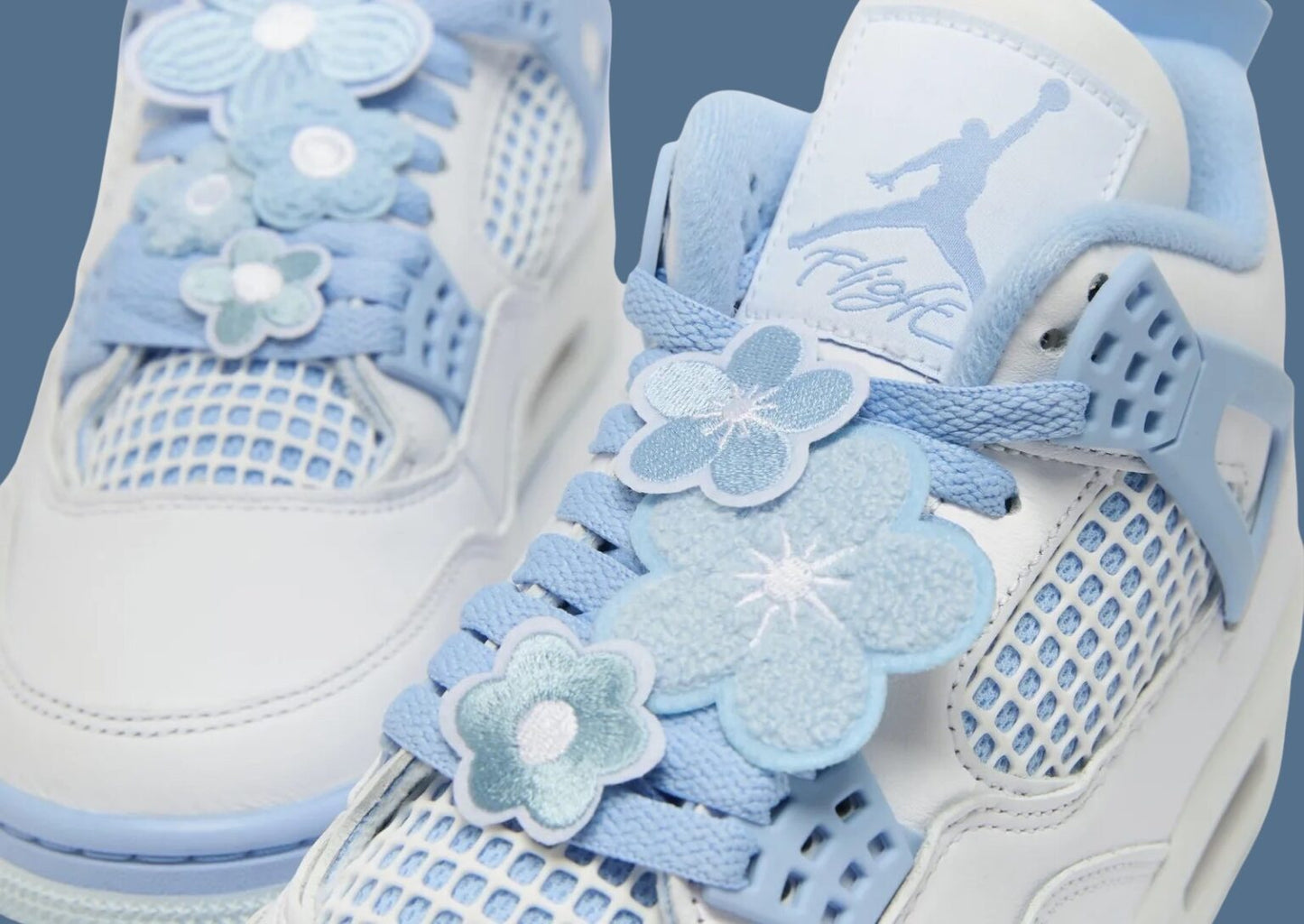 AIR JORDAN 4 RETRO 'FORGET ME NOT' (ALUMINIUM)
