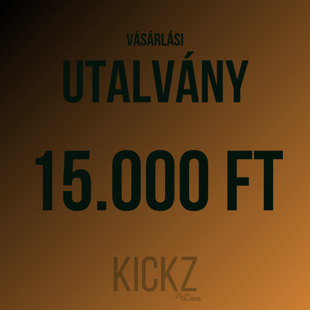 VÁSÁRLÁSI UTALVÁNY - 'BRONZ'
