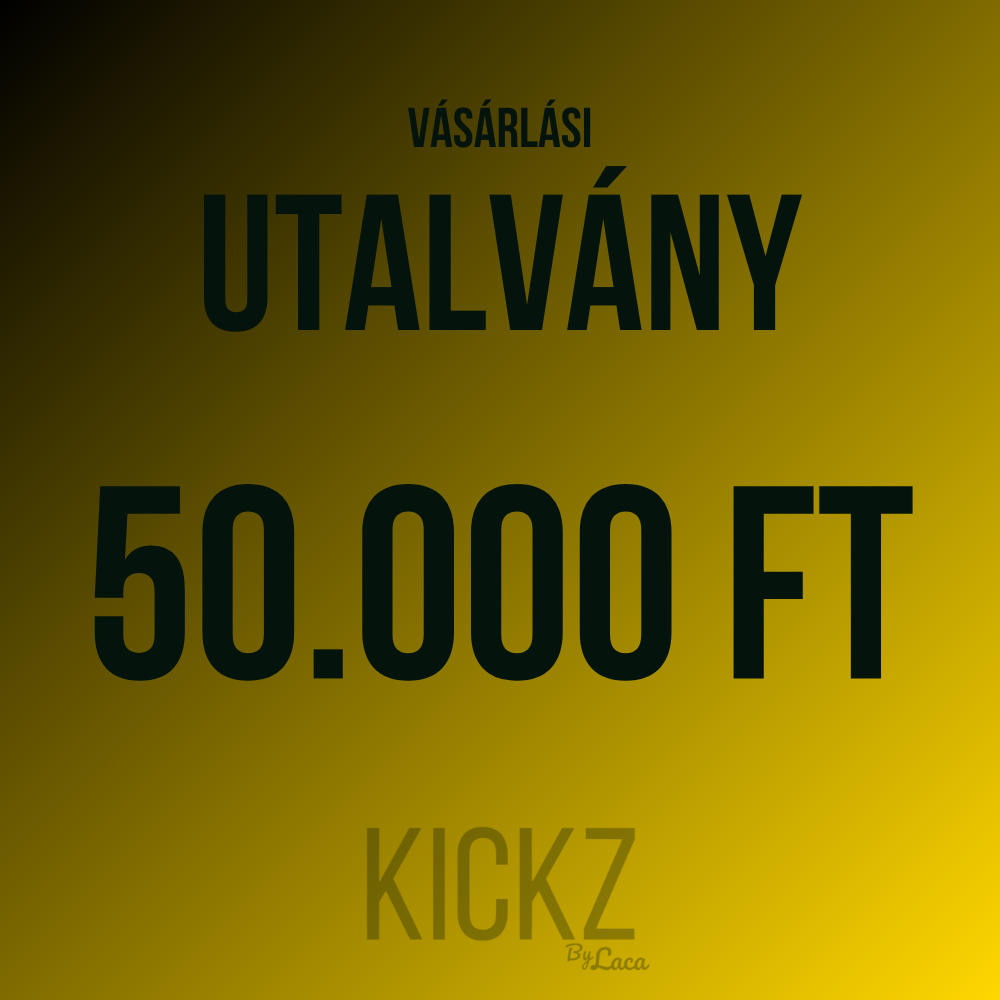 VÁSÁRLÁSI UTALVÁNY - 'GOLD'