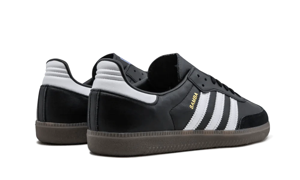 ADIDAS SAMBA OG 'BLACK WHITE GUM'