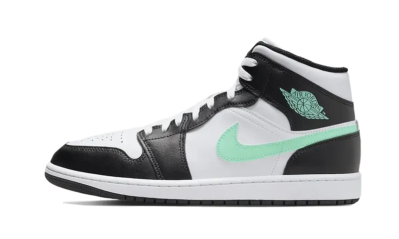 NIKE AIR JORDAN 1 MID 'GREEN GLOW' 44.5