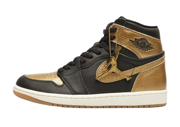 AIR JORDAN 1 RETRO HIGH OG 'BLACK METALLIC GOLD' (2025)