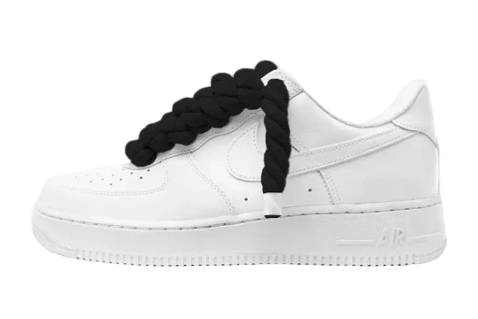 NIKE AIR FORCE 1 LOW 'TRIPLE WHITE ROPE LACES'