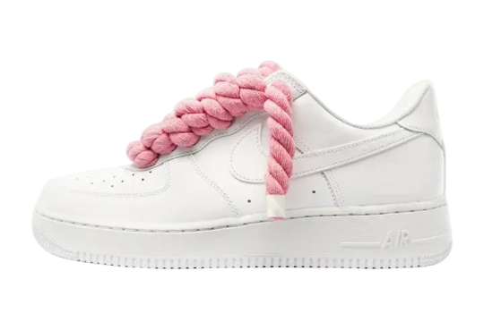 NIKE AIR FORCE 1 LOW 'TRIPLE WHITE ROPE LACES'