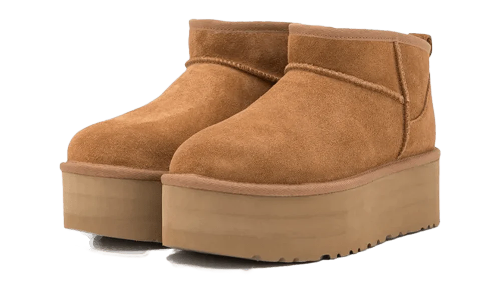 UGG CLASSIC ULTRA MINI PLATFORM 'CHESTNUT'