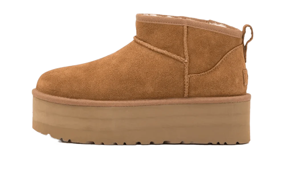 UGG CLASSIC ULTRA MINI PLATFORM 'CHESTNUT'