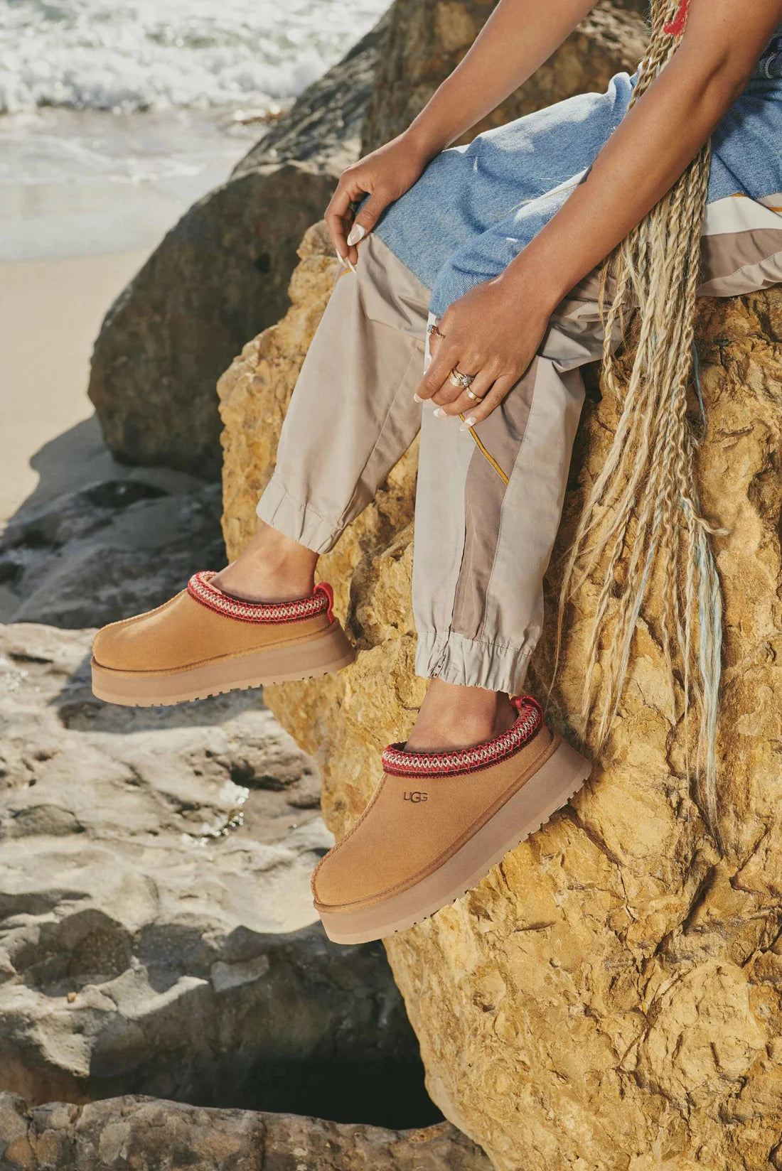 UGG TAZZ SLIPPER 'CHESTNUT'