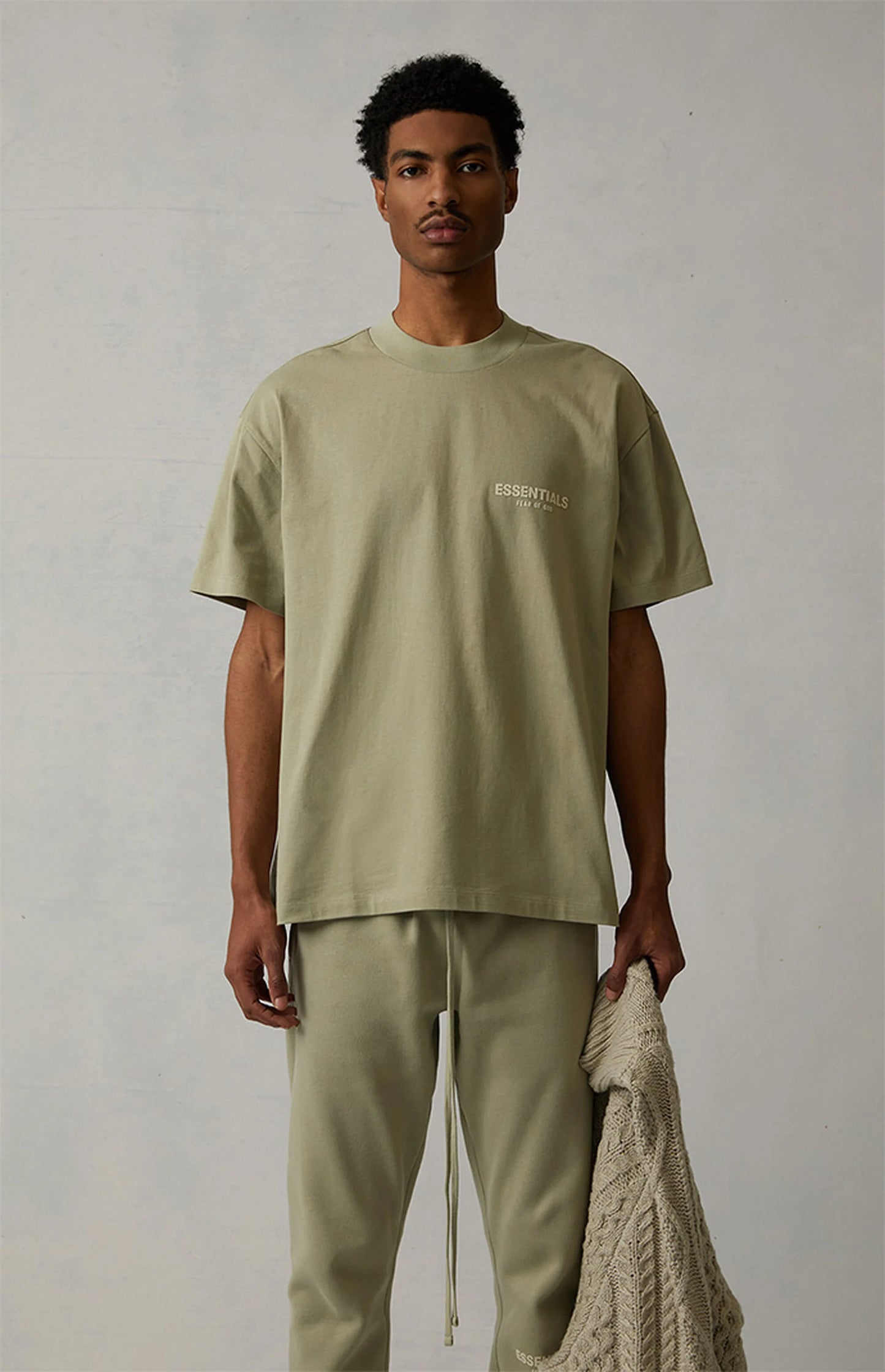 FEAR OF GOD ESSENTIALS T-SHIRT 'SEAFOAM' SS23