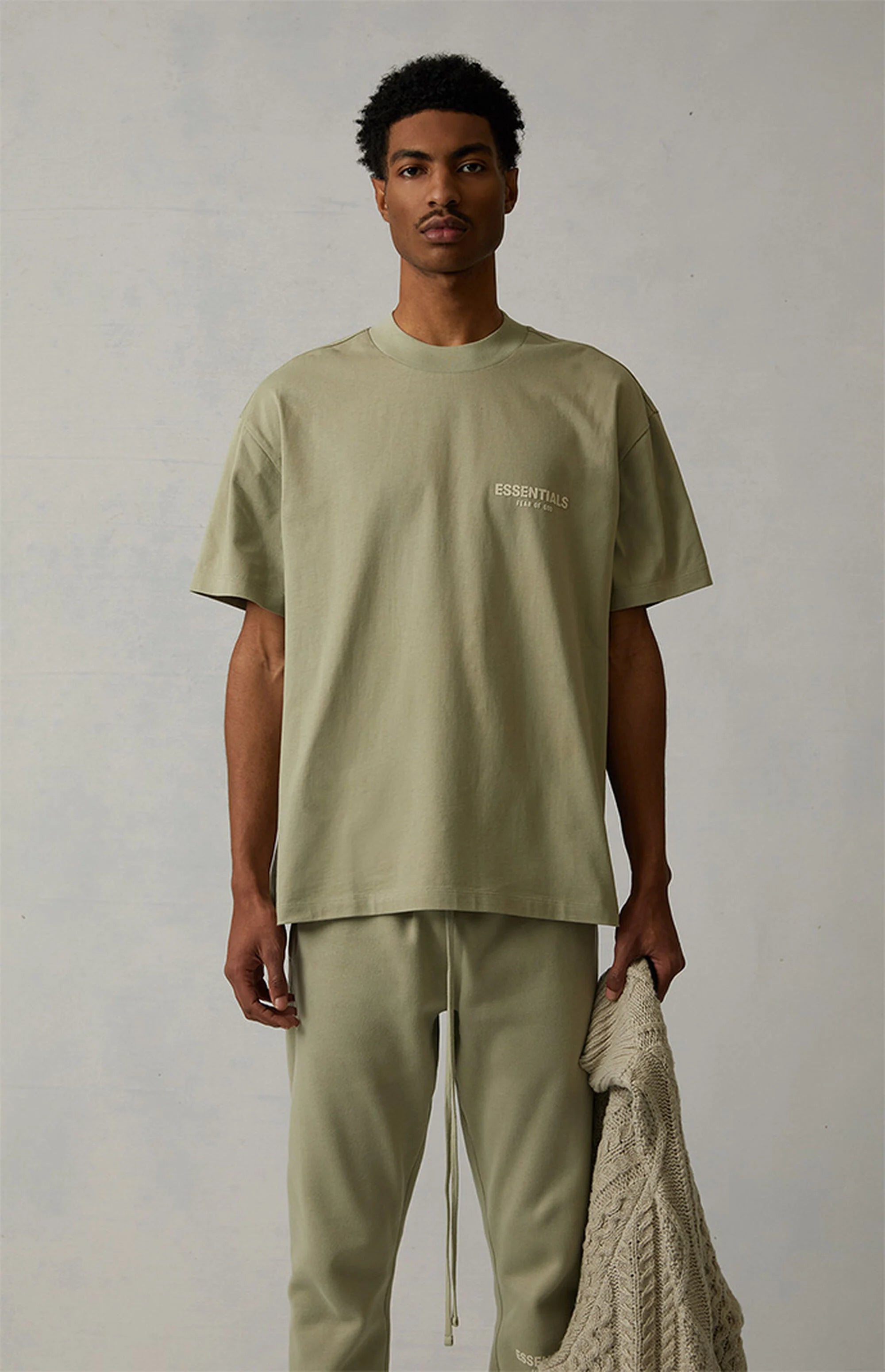 FEAR OF GOD ESSENTIALS T-SHIRT 'SEAFOAM' SS23