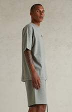FEAR OF GOD ESSENTIALS CLASSIC T-SHIRT 'CONCRETE HEATHER' FW25