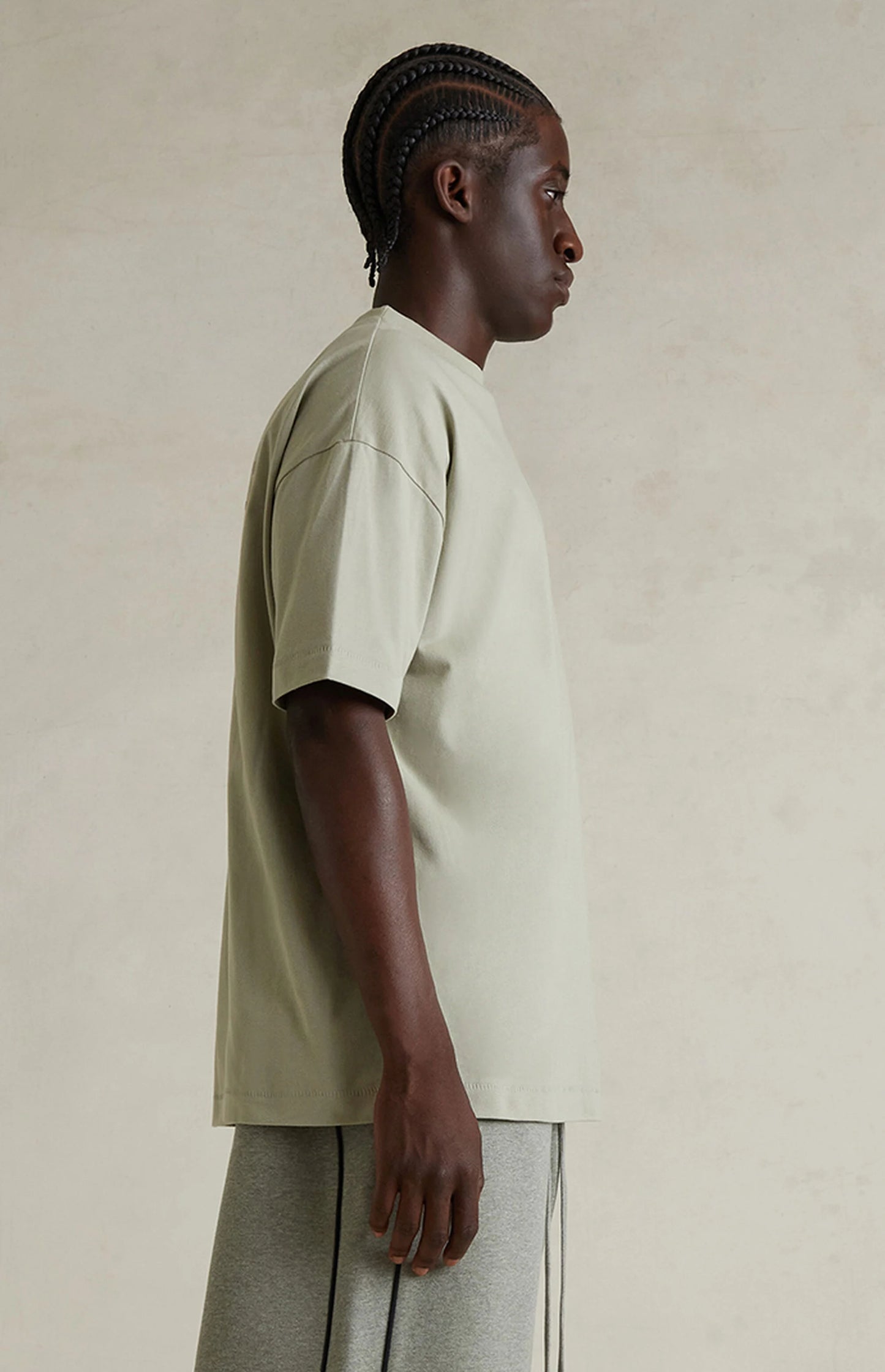 FEAR OF GOD ESSENTIALS T-SHIRT 'ABBEY STONE' SS25