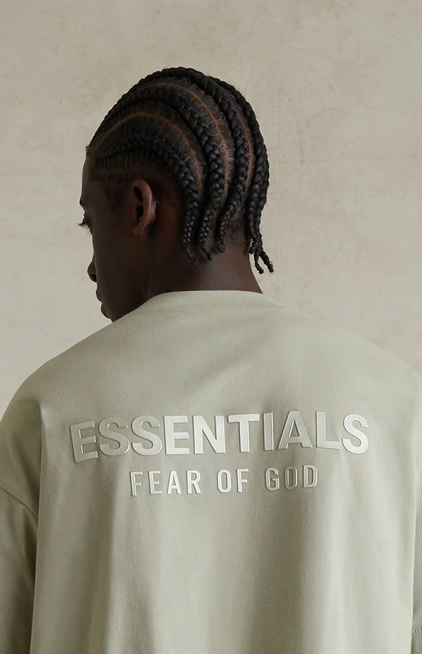 FEAR OF GOD ESSENTIALS T-SHIRT 'ABBEY STONE' SS25