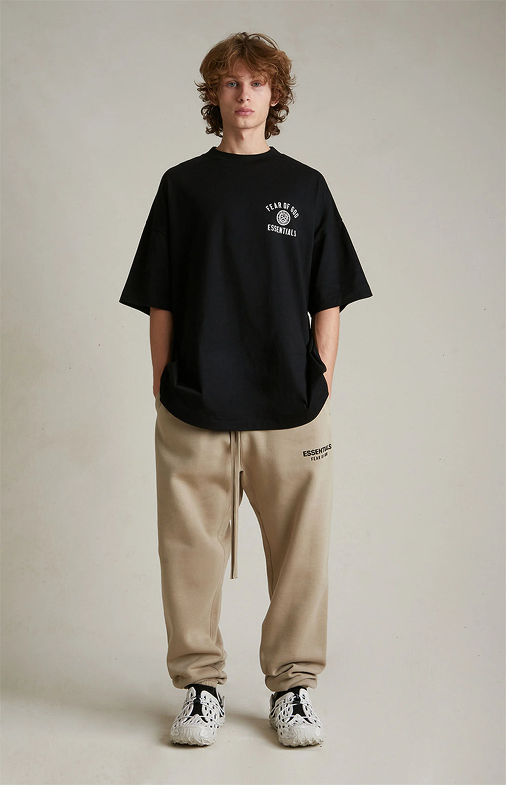 FEAR OF GOD ESSENTIALS FLEECE SWEATPANTS II 'DESERT SAND' (2024)