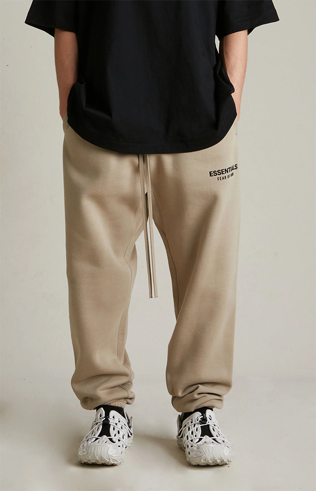 FEAR OF GOD ESSENTIALS FLEECE SWEATPANTS II 'DESERT SAND' (2024)