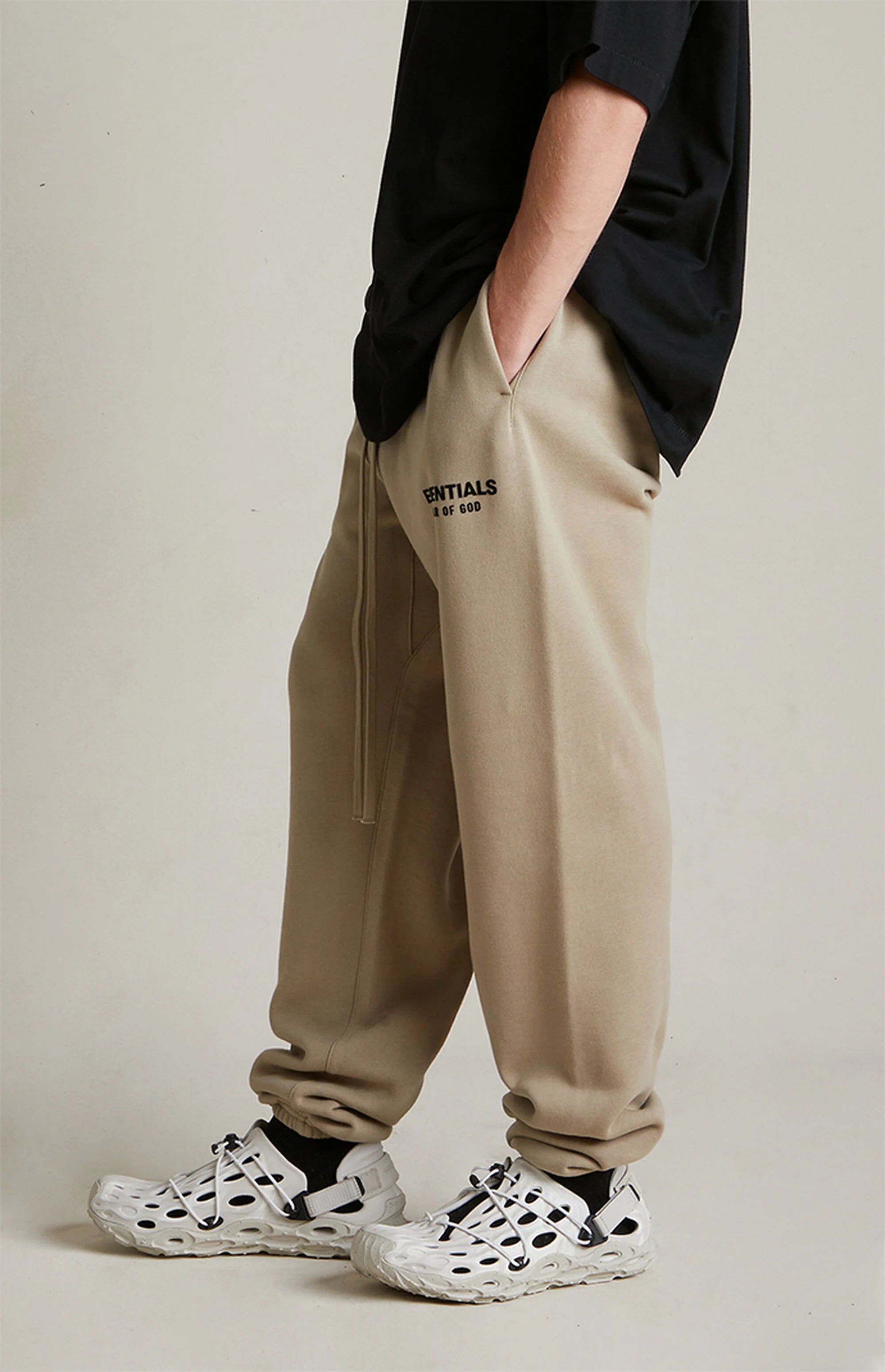 FEAR OF GOD ESSENTIALS FLEECE SWEATPANTS II 'DESERT SAND' (2024)