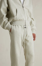 FEAR OF GOD ESSENTIALS SWEATPANTS 'HEATHER STONE' FW25