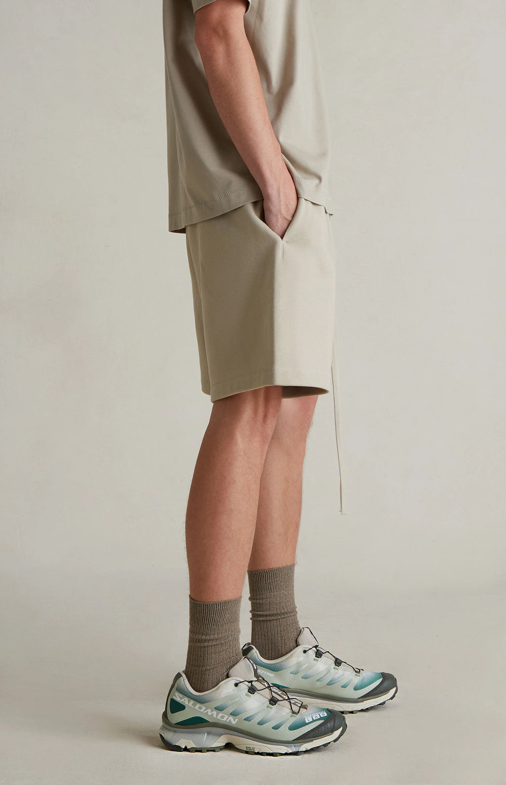 FEAR OF GOD ESSENTIALS SHORT 'TIMBER' FW25