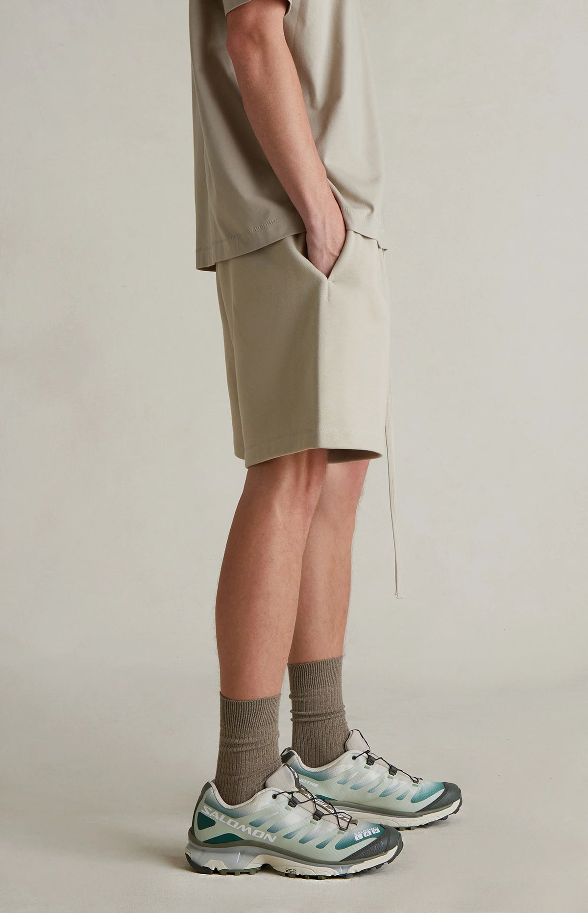 FEAR OF GOD ESSENTIALS SHORT 'TIMBER' FW25