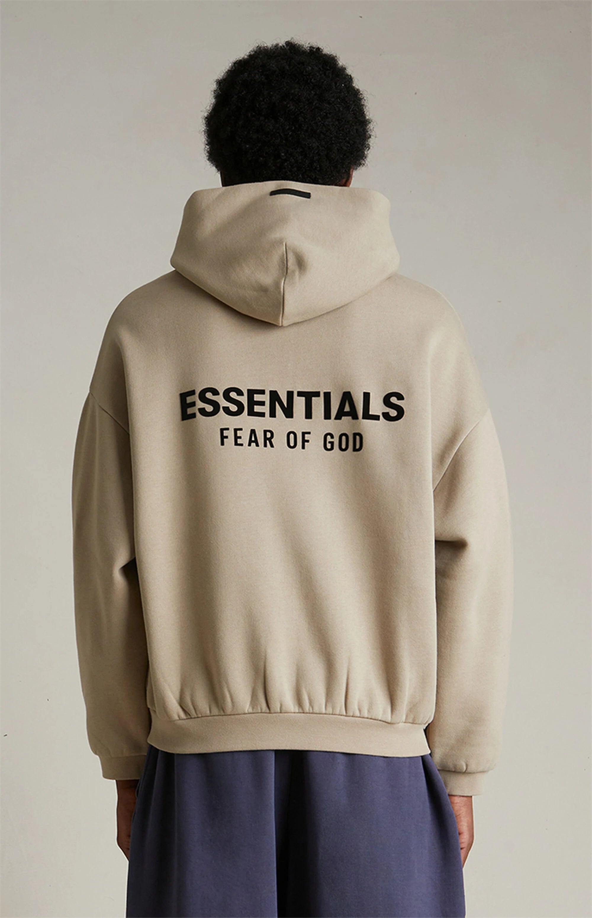 FEAR OF GOD ESSENTIALS FLEECE HOODIE II 'DESERT SAND' (2024)