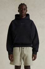 FEAR OF GOD ESSENTIALS HOODIE 'JET BLACK' FW25