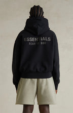 FEAR OF GOD ESSENTIALS HOODIE 'JET BLACK' FW25