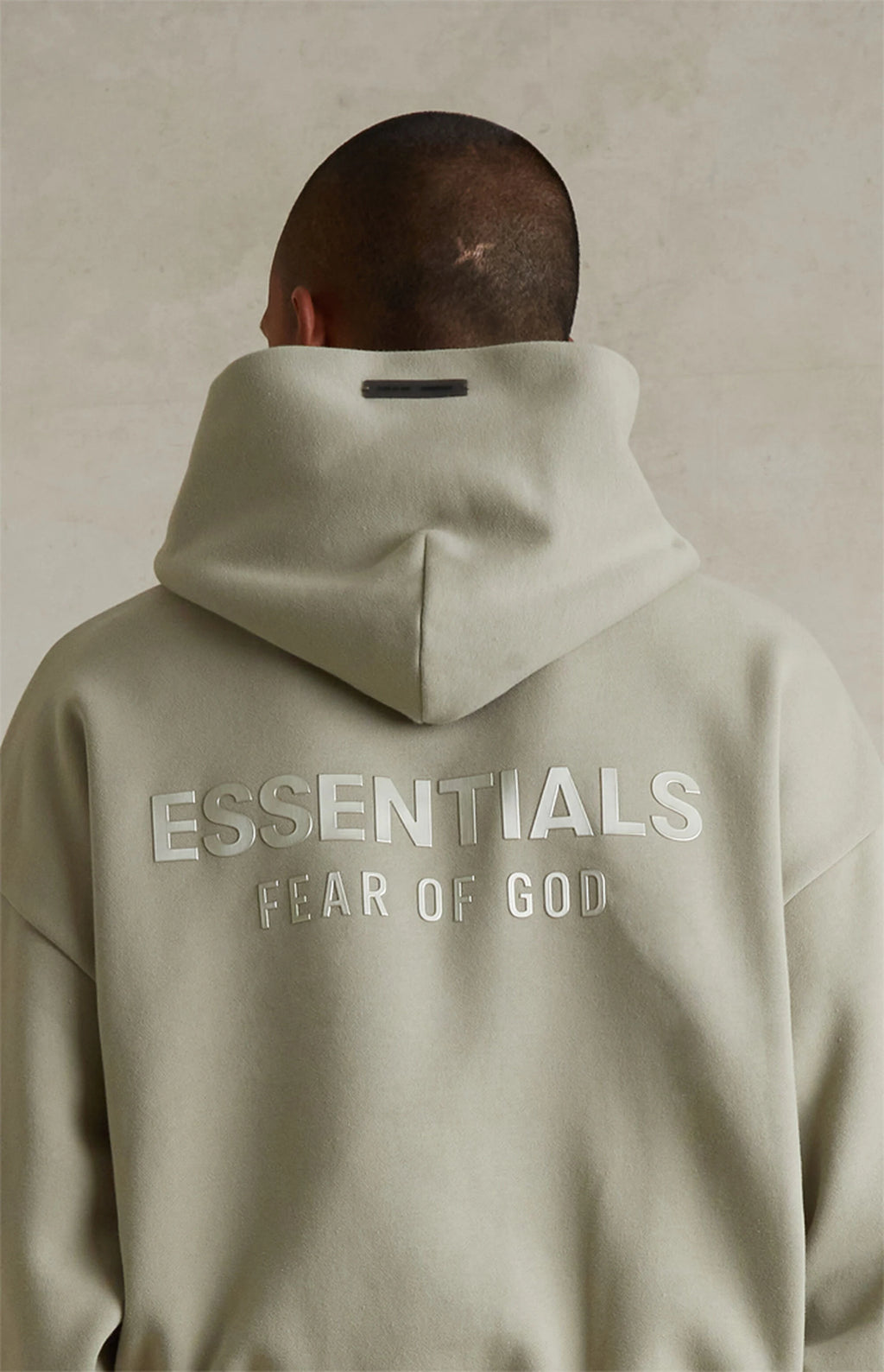 FEAR OF GOD ESSENTIALS HOODIE 'ABBEY STONE' FW25