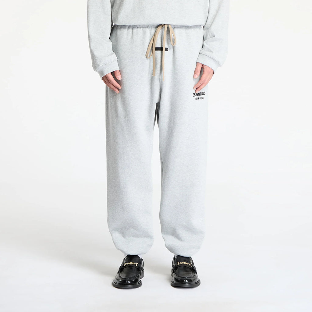 FEAR OF GOD ESSENTIALS FLEECE SWEATPANTS II 'LIGHT HEATHER GREY' (2024)