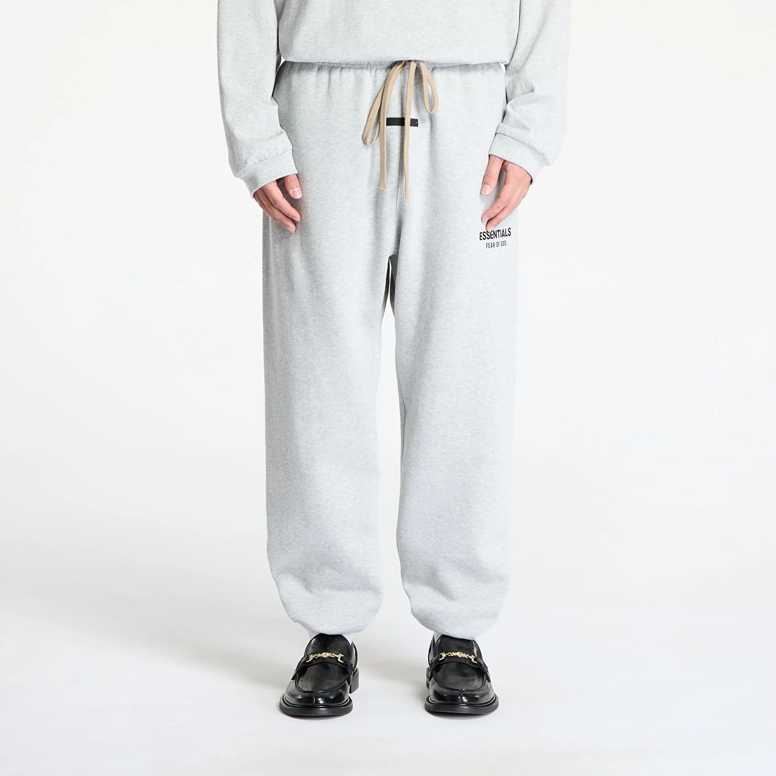 FEAR OF GOD ESSENTIALS FLEECE SWEATPANTS II 'LIGHT HEATHER GREY' (2024)