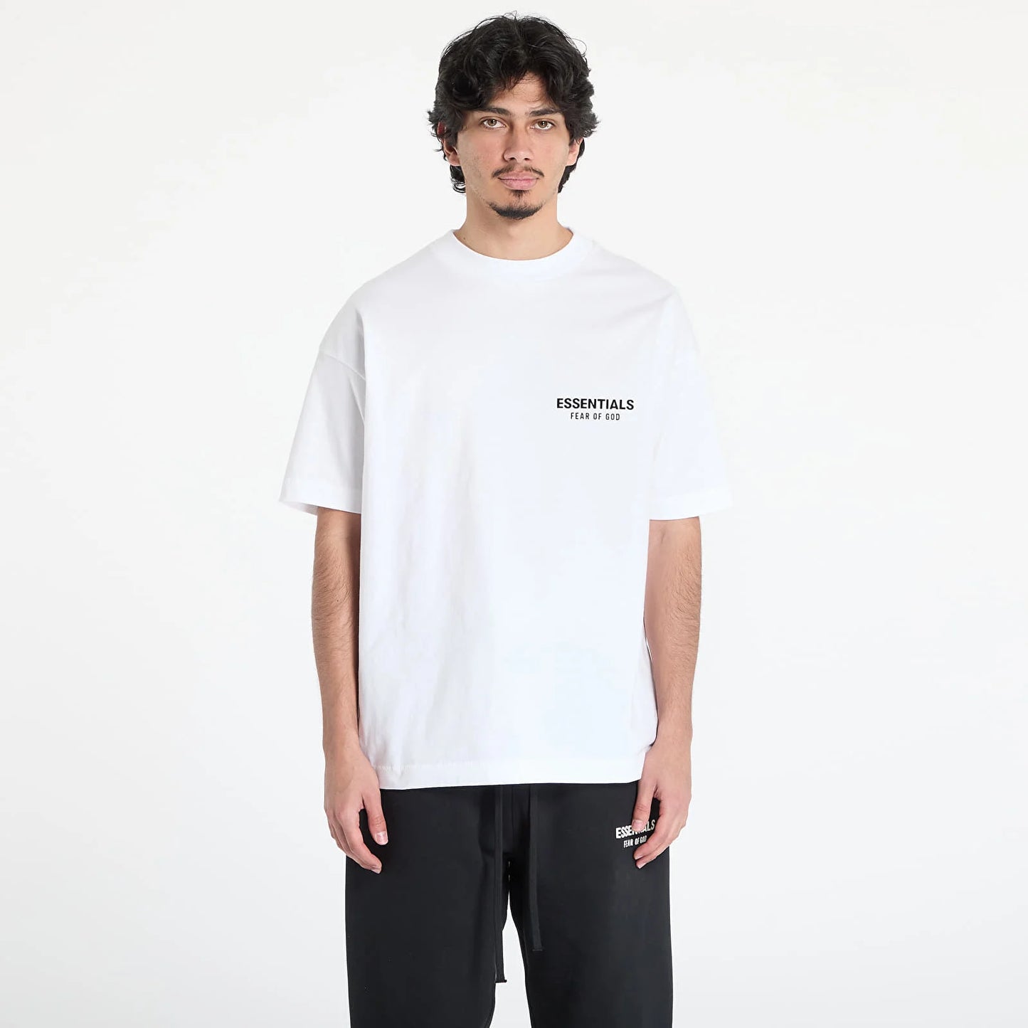 FEAR OF GOD ESSENTIALS T-SHIRT 'BRIGHT WHITE' SS25