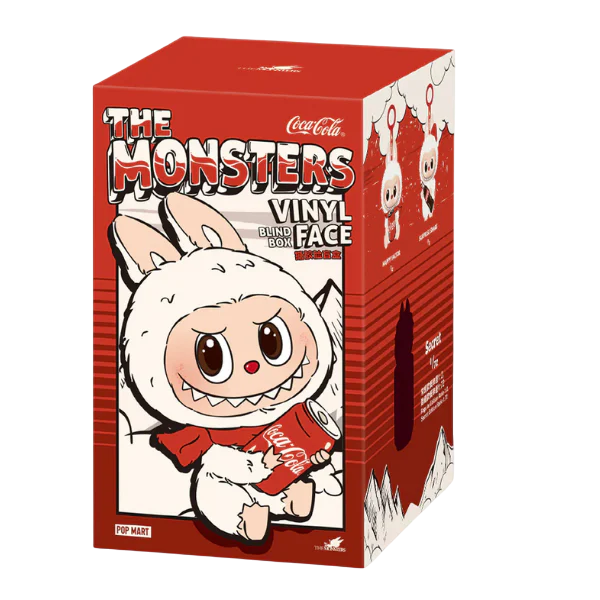 POP MART LABUBU THE MONSTERS 'COCA COLA SERIES VINYL FACE' BLIND BOX