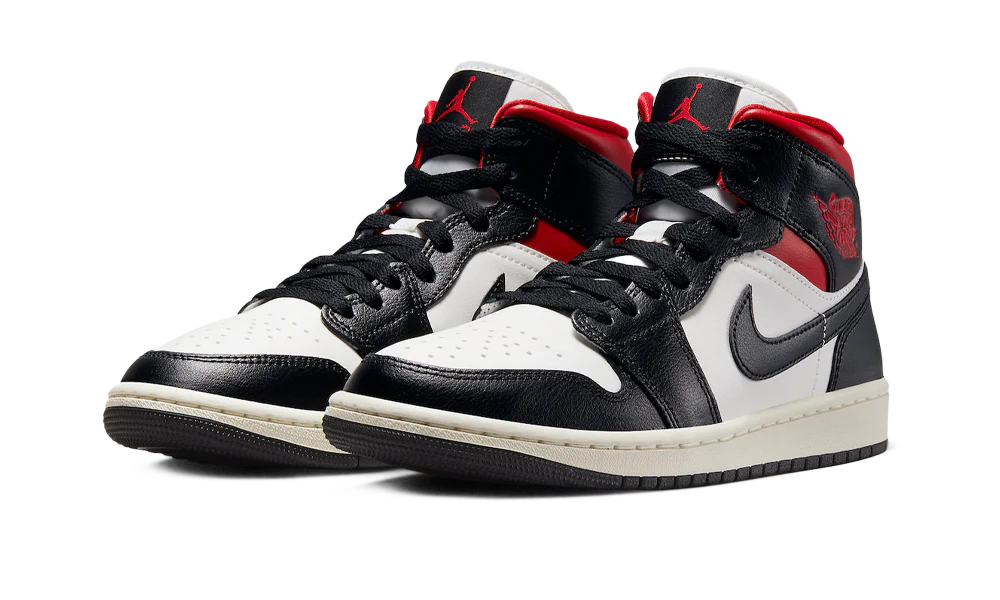 AIR JORDAN 1 MID 'GYM RED PANDA'