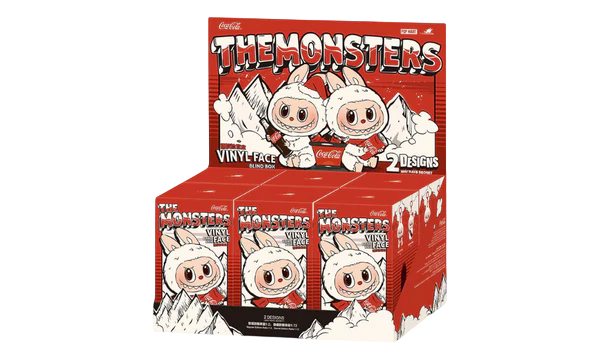 POP MART LABUBU THE MONSTERS 'COCA COLA SERIES VINYL FACE' BLIND BOX