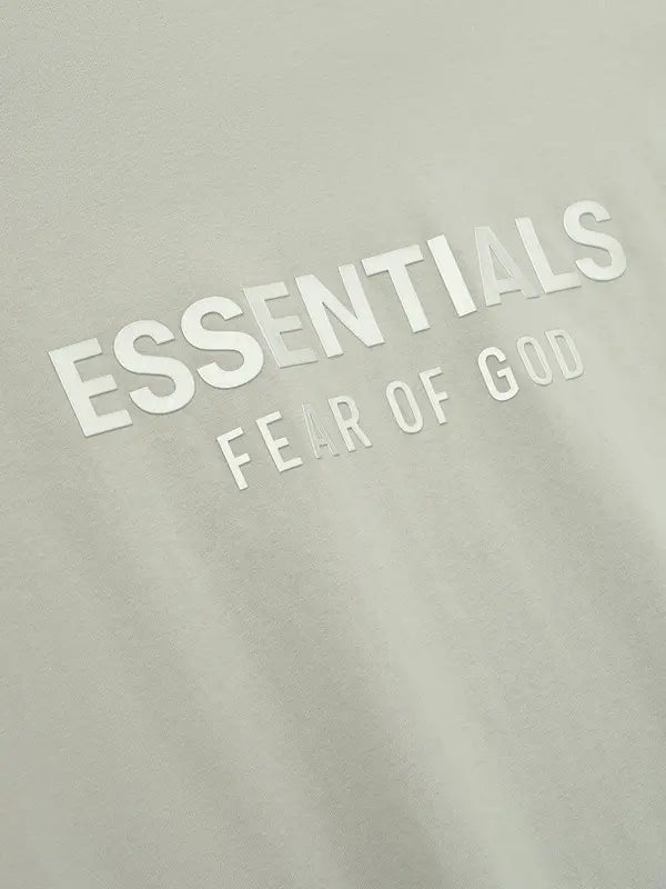 FEAR OF GOD ESSENTIALS T-SHIRT 'ABBEY STONE' SS25