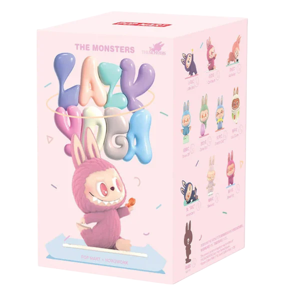 POP MART LABUBU THE MONSTERS 'LAZY YOGA SERIES FIGUERS' BLIND BOX