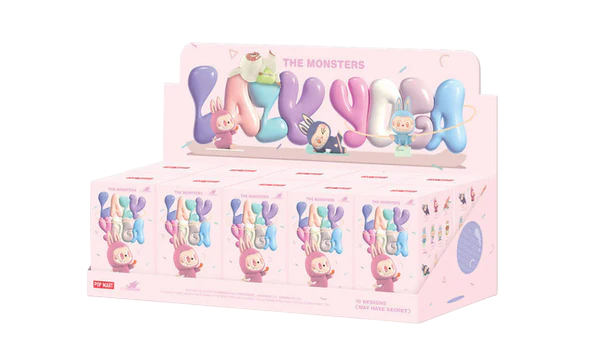 POP MART LABUBU THE MONSTERS 'LAZY YOGA SERIES FIGUERS' BLIND BOX