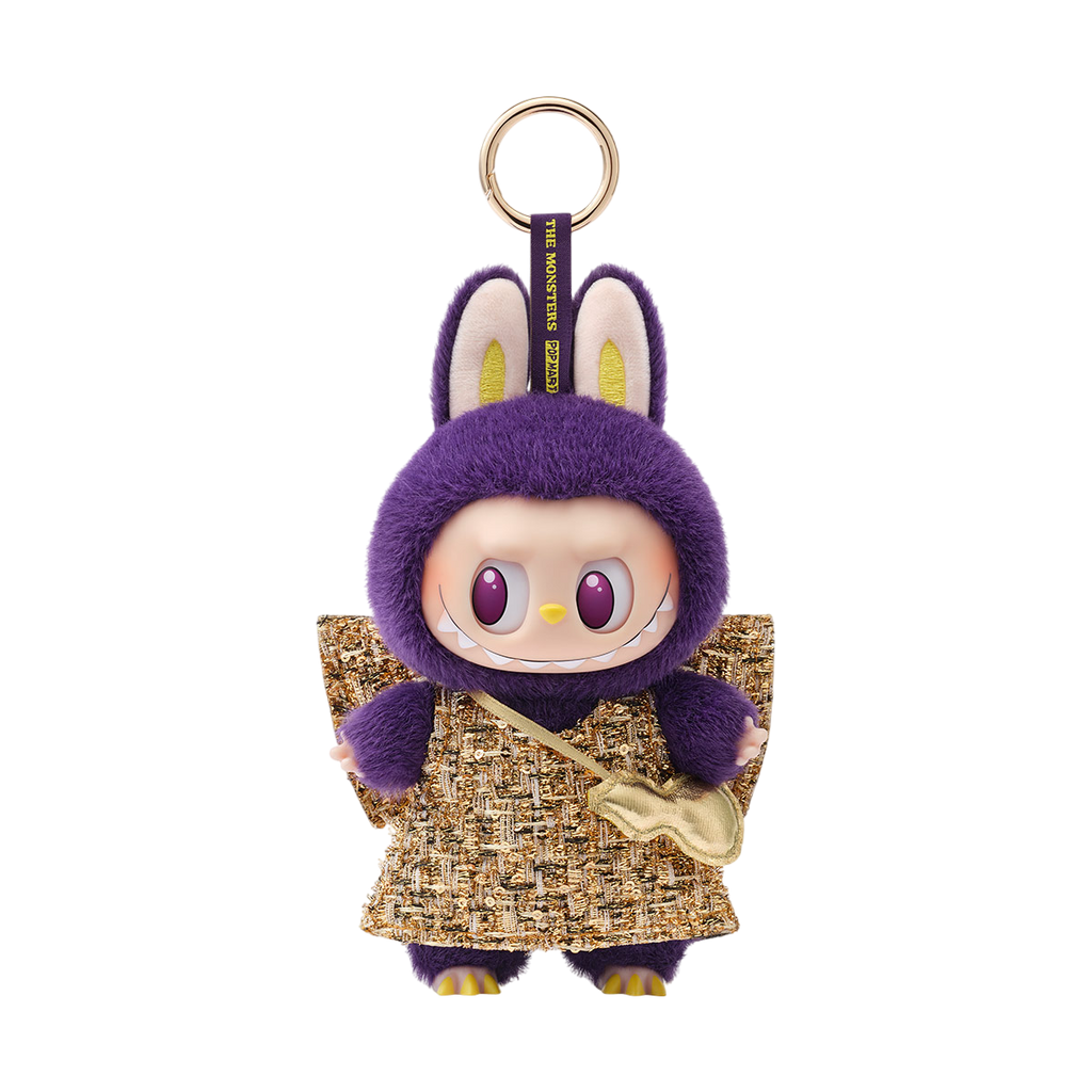 POP MART LABUBU X PRONOUNCE WINGS OF FORTUNE VINYL PLUSH PEDANT HANGING CARD