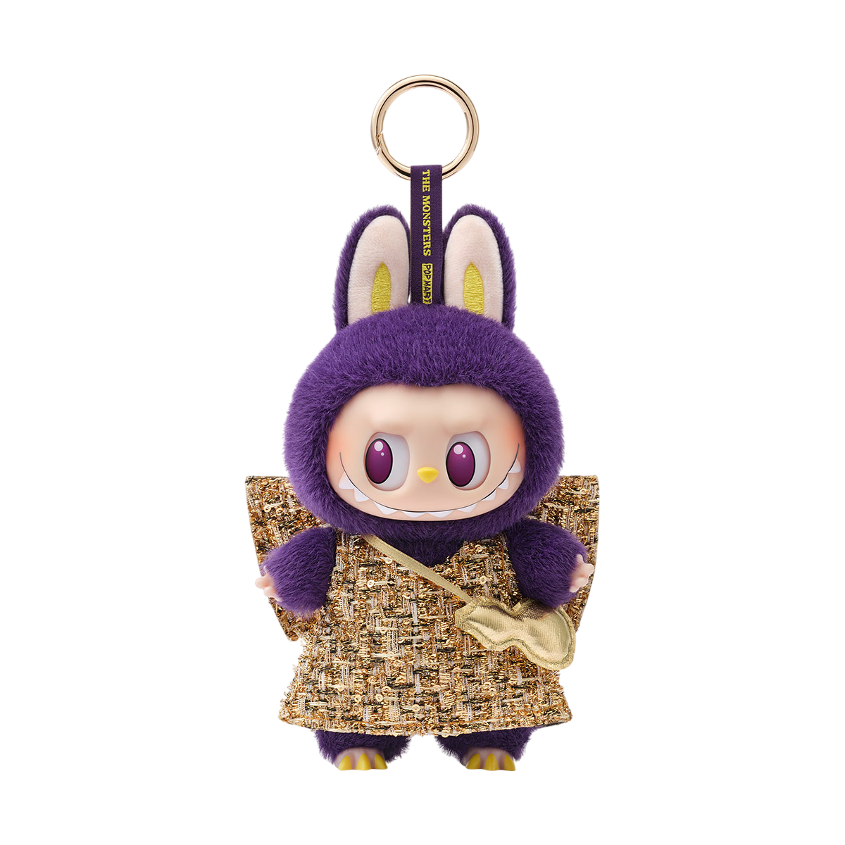POP MART LABUBU X PRONOUNCE WINGS OF FORTUNE VINYL PLUSH PEDANT HANGING CARD