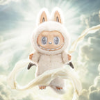 POP MART THE MONSTERS LABUBU ZIMOMO 'ANGLE IN CLOUDS VINYL DOLL' (58CM)